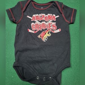 Arizona Coyotes  onesie. EUC